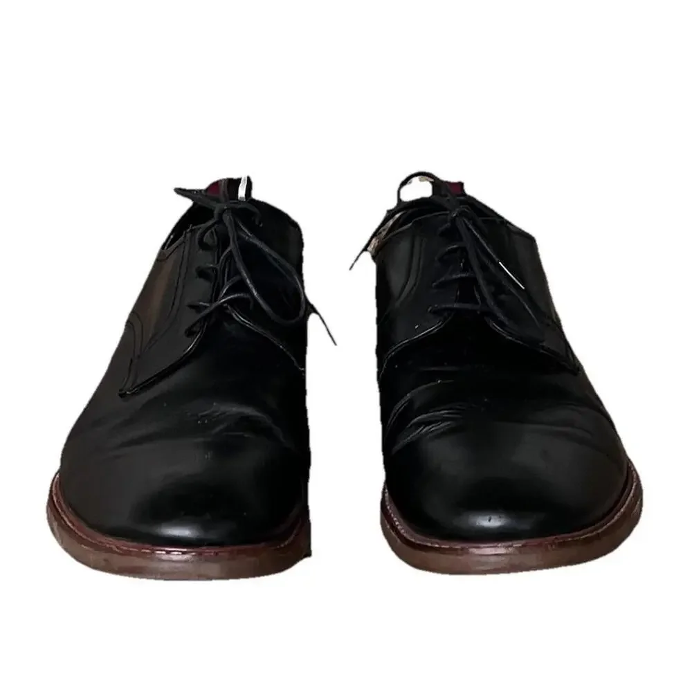 Ben Sherman Black Leather Dress Shoes Men’s Size 13 Oxford Lace Up Classic